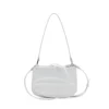 1dr twin 1DR Twin-Double-pouch shoulder bag in printed leather