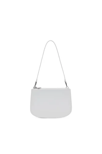 1dr twin 1DR Twin-Double-pouch shoulder bag in printed leather