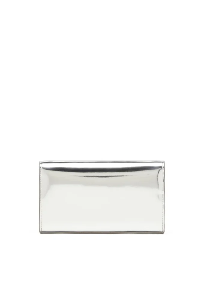1dr wallet strap Wallet bag in mirrored leather