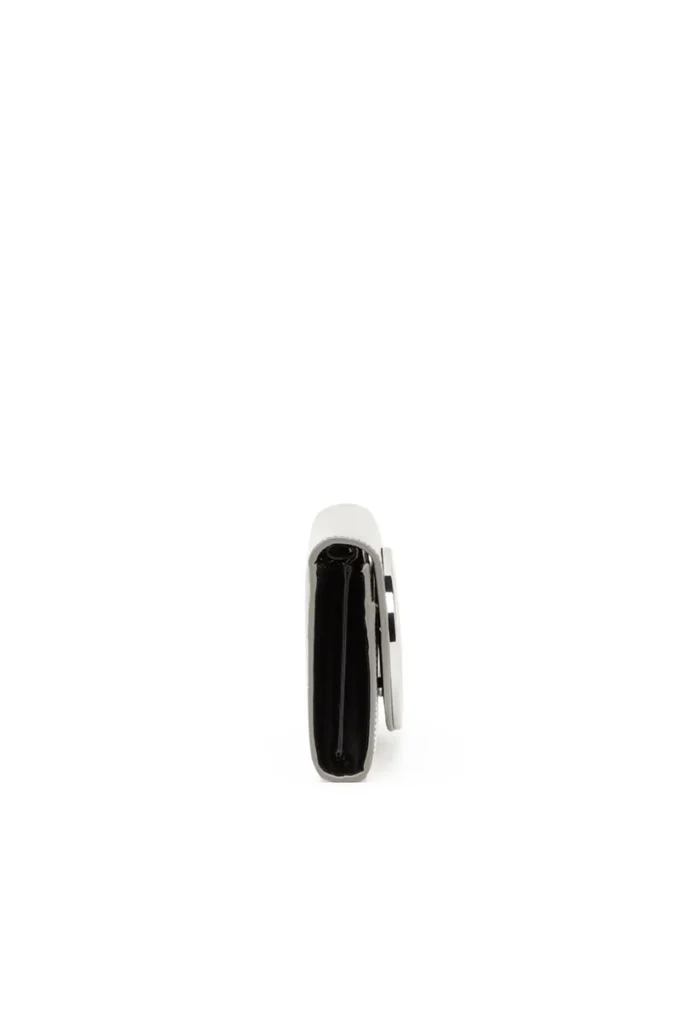 1dr wallet strap Wallet bag in mirrored leather