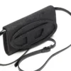 1dr wallet strap Wallet purse in glitter-camo Lurex