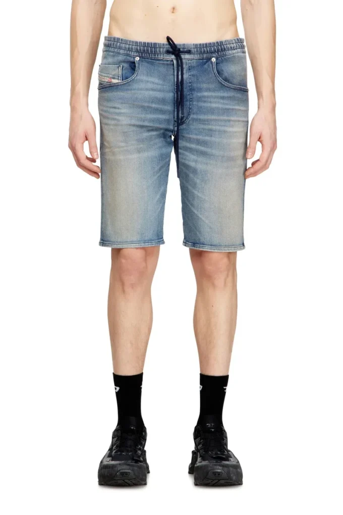 2033 d-krooley-short jogg Slim-fit shorts in clean JoggJeans