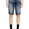 2033 d-krooley-short jogg Slim fit shorts in treated JoggJeans