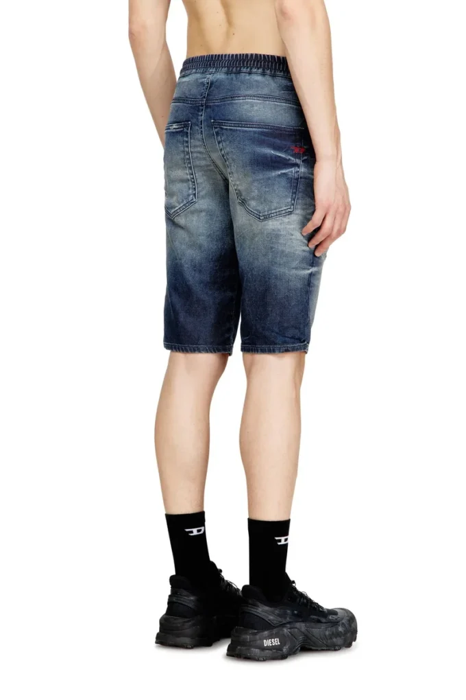 2033 d-krooley-short jogg Slim fit shorts in treated JoggJeans