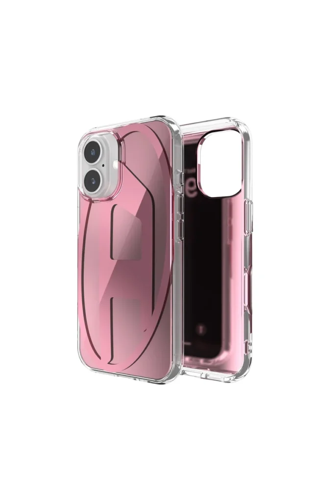 60163 aop case Oval D Mirror Case for iP 16