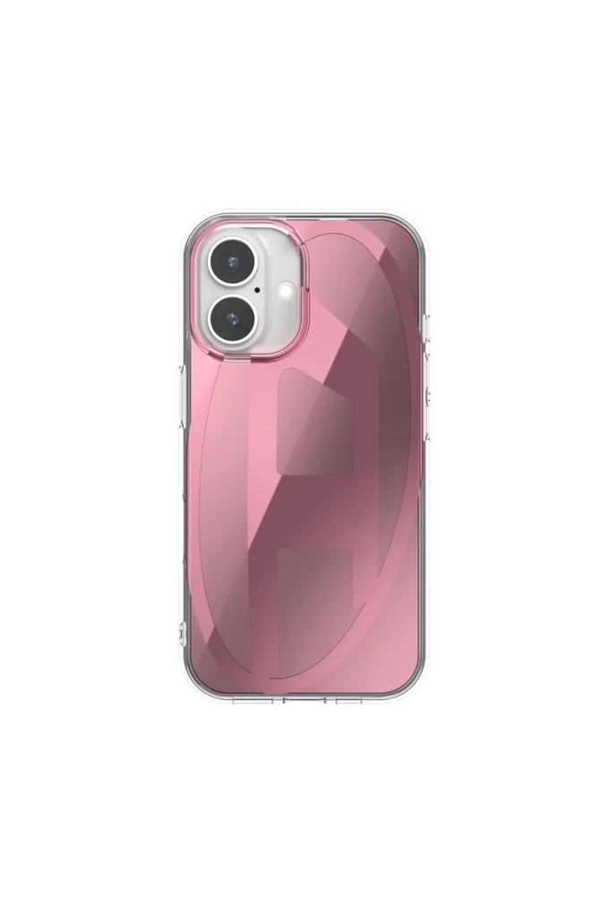 60163 aop case Oval D Mirror Case for iP 16