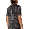 amtee-gael-wt28 Camo-jacquard T-shirt with cloudy print