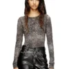 angelica-utlt Bodysuit with all-over animal print