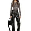 angelica-utlt Bodysuit with all-over animal print