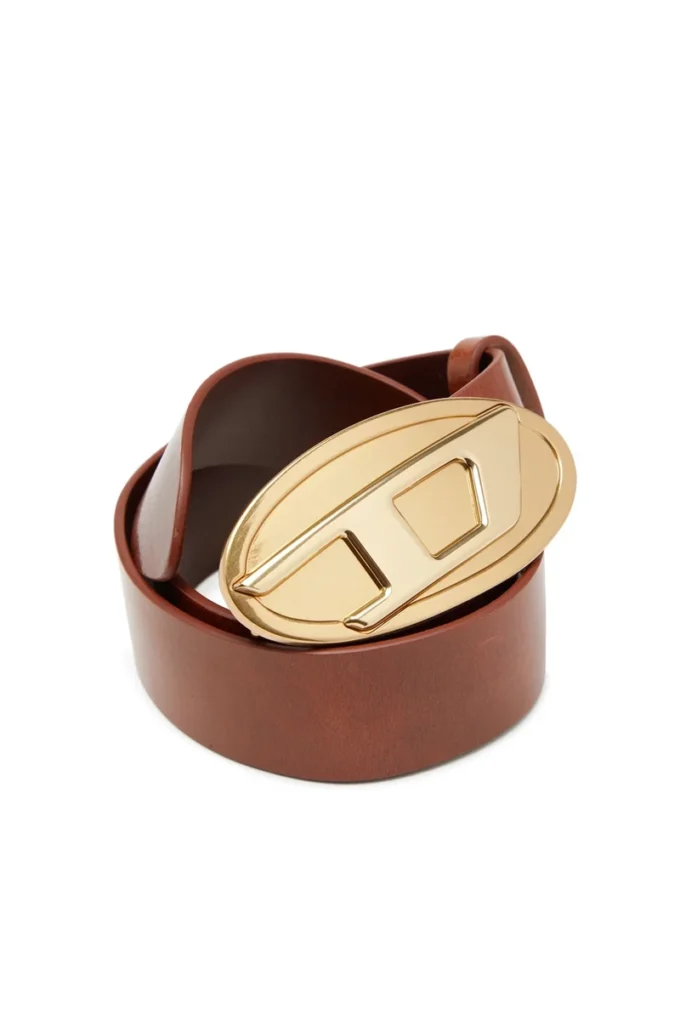 b-1dr 2.0 4 cm leather belt with Oval D plaque
