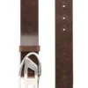 b-1dr 3.9cm leather belt with D buckle