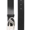 b-1dr 3.9cm leather belt with D buckle