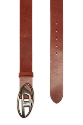 b-1dr 3.9cm leather belt with D buckle