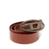 b-1dr 3.9cm leather belt with D buckle