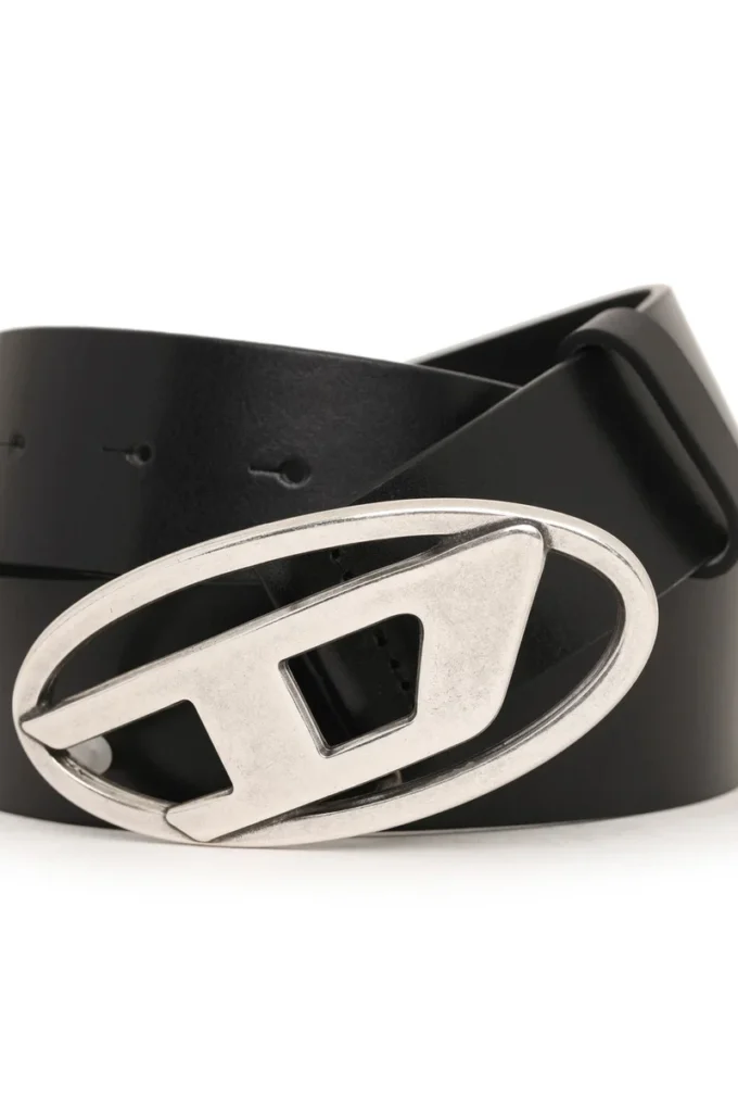 b-1dr 3.9cm leather belt with D buckle