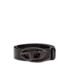 b-1dr 3.9cm leather belt with metallic Oval D buckle