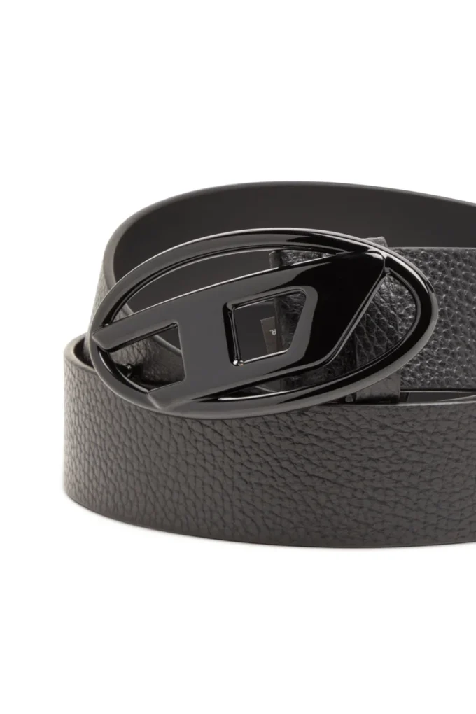 b-1dr 4cm Leather belt with matte buckle