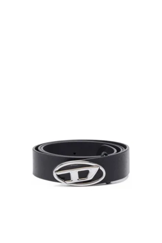b-1dr-layer 2.9cm leather belt with oval d logo
