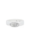 b-1dr strass 20 1.9cm slim leather belt with crystal buckle
