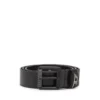 b-dave ii 3.5cm shiny leather belt with logo loop