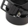 b-dave ii 3.5cm shiny leather belt with logo loop