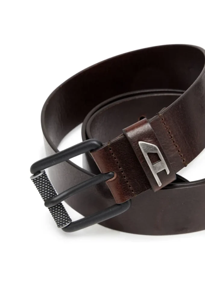 b-dave ii 3.5cm shiny leather belt with logo loop