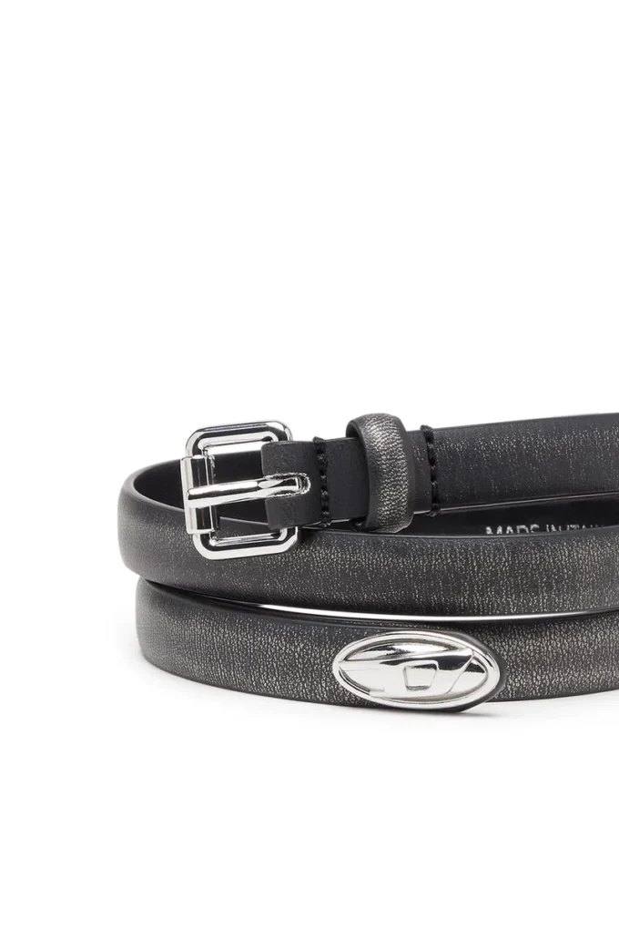 b-dd-tip 1.4cm belt with slim buckle
