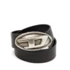 b-double d 4 cm belt with Oval D buckle
