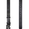 b-graffiti 3.5cm pull-up leather belt with graffiti buckle