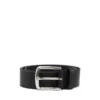 b-line Treated leather belt with diesel logo