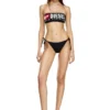 bfb-bryna Bandeau bikini top with maxi logo