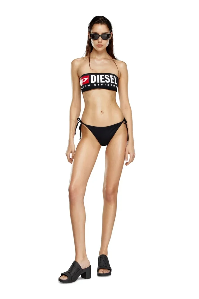 bfb-bryna Bandeau bikini top with maxi logo
