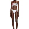 bfb-bryna Bandeau bikini top with maxi logo