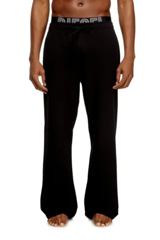 bradley-d-pop Logo-waistband lounge pants in cotton terry