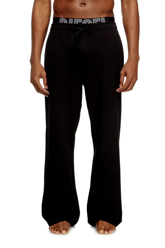 bradley-d-pop Logo-waistband lounge pants in cotton terry