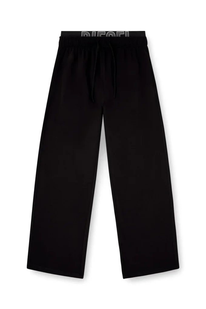 bradley-d-pop Logo-waistband lounge pants in cotton terry