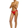 brazilian-d-core Tie-side bikini bottoms with logo back