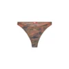 bunchy-utlt Camo bikini bottoms with cut-out logo