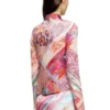 c-amelia Stretch-viscose shirt with Heraldic print