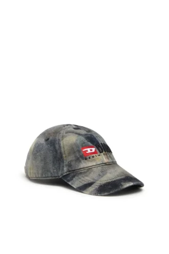 c-amo Baseball cap with all-over camo print