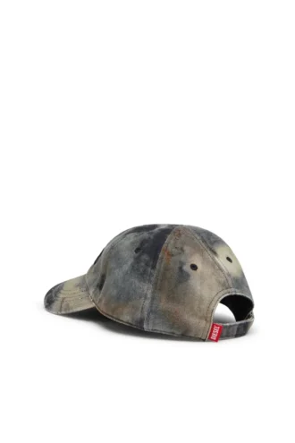 c-amo Baseball cap with all-over camo print