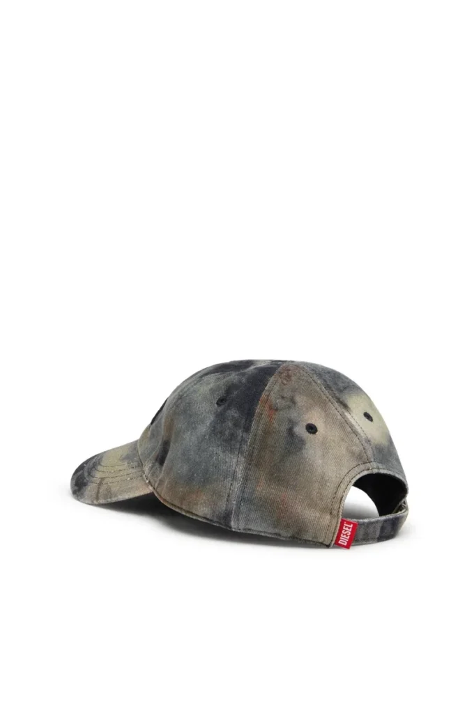 c-amo Baseball cap with all-over camo print