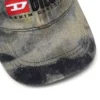 c-amo Baseball cap with all-over camo print