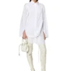 c-entel Shirt dress with flouncy trim