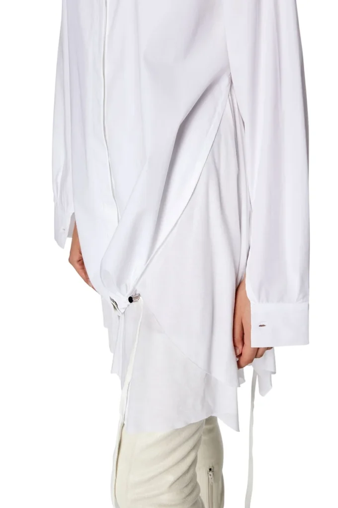 c-entel Shirt dress with flouncy trim