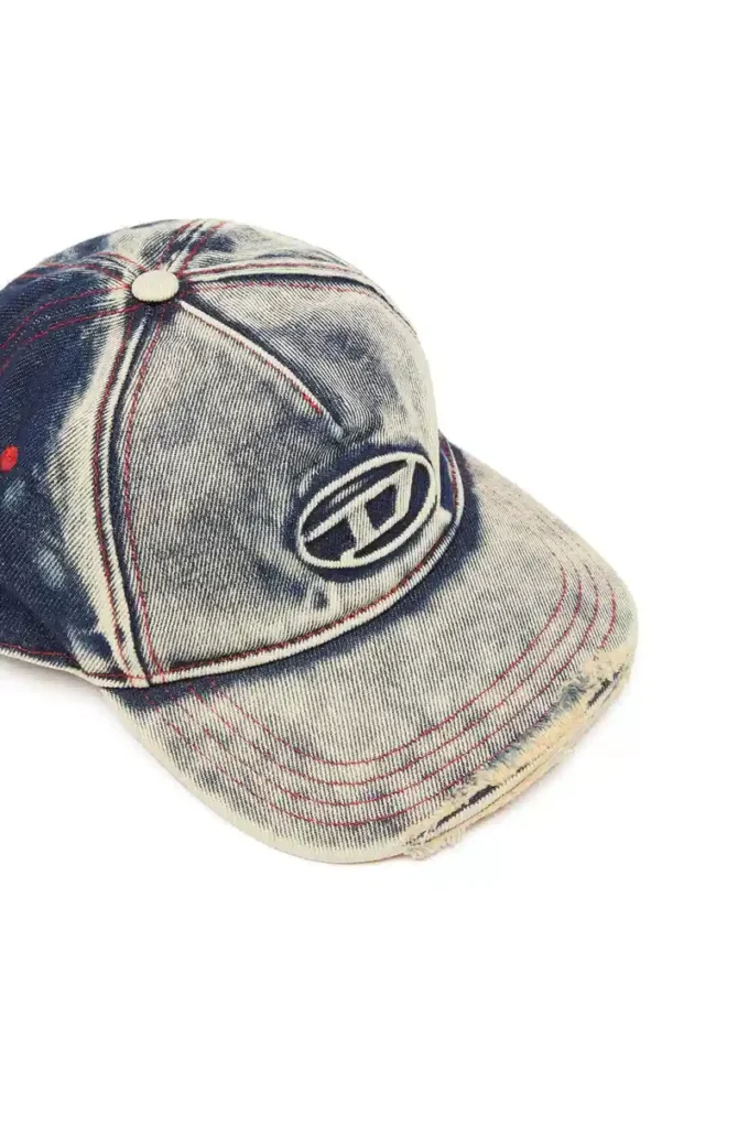 c-seymon Baseball cap in treated denim