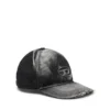 c-seymon-black Baseball cap in destroyed denim