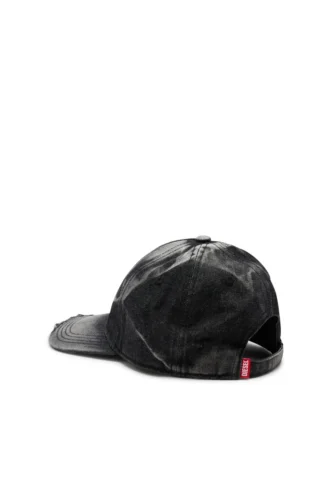 c-seymon-black Baseball cap in destroyed denim