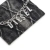 card holder with chain Card holder with chain and zip coin pocket
