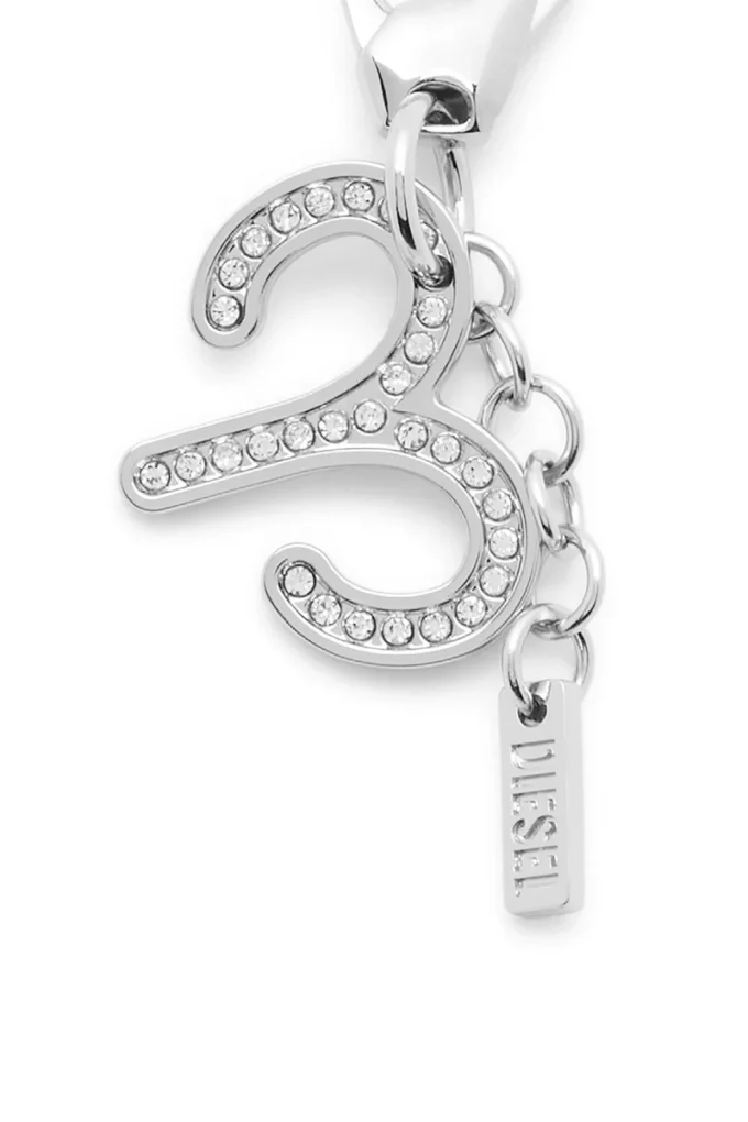 charm aries Metal Aries charm with rhinestones